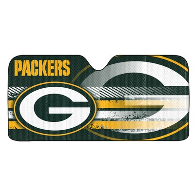 Fan Mats  LLC Green Bay Packers Auto Shade Green