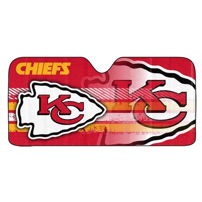 Fan Mats  LLC Kansas City Chiefs Auto Shade Red