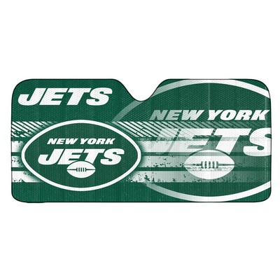 Fan Mats  LLC New York Jets Auto Shade Green