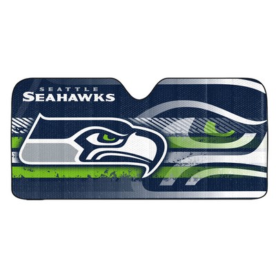 Fan Mats  LLC Seattle Seahawks Auto Shade Navy