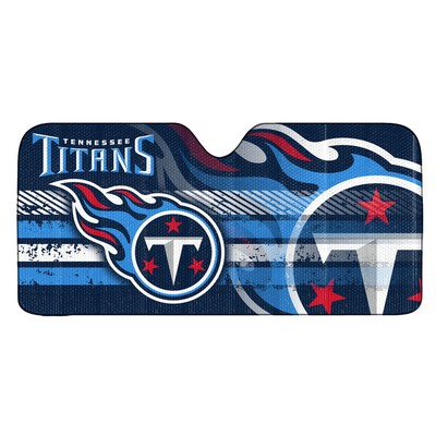 Fan Mats  LLC Tennessee Titans Auto Shade Blue