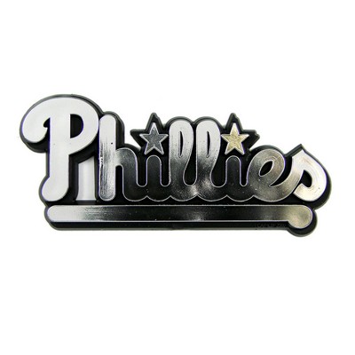 Fan Mats  LLC Philadelphia Phillies Molded Chrome Emblem Chrome