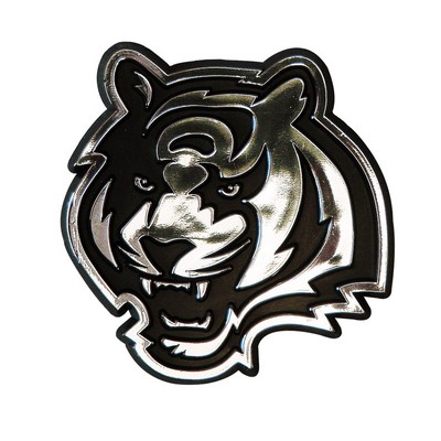 Fan Mats  LLC Cincinnati Bengals Molded Chrome Emblem Chrome