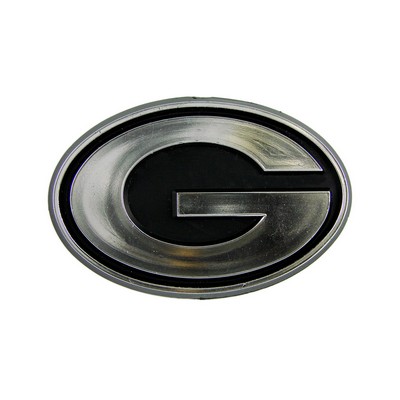 Fan Mats  LLC Green Bay Packers Molded Chrome Emblem Chrome