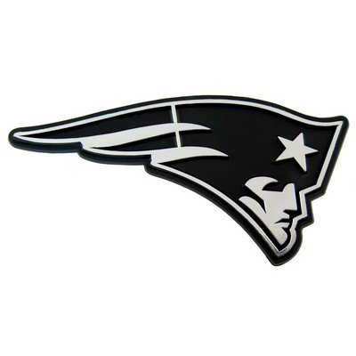 Fan Mats  LLC New England Patriots Molded Chrome Emblem Chrome