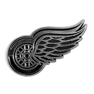 Fan Mats  LLC Detroit Red Wings Molded Chrome Emblem Chrome