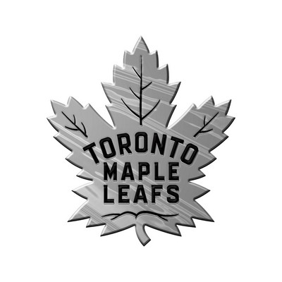 Fan Mats  LLC Toronto Maple Leafs Molded Chrome Emblem Chrome