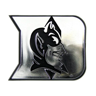 Fan Mats  LLC Duke Blue Devils Molded Chrome Emblem Chrome