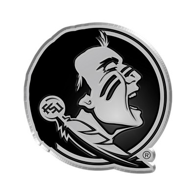 Fan Mats  LLC Florida State Seminoles Molded Chrome Emblem Chrome