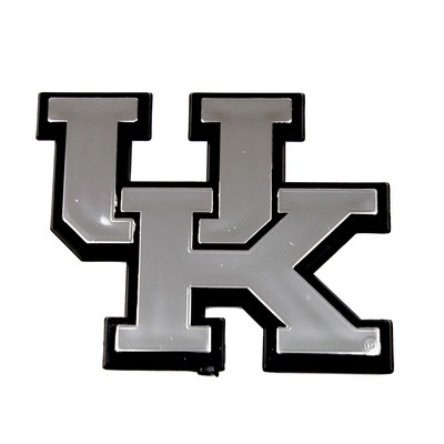 Fan Mats  LLC Kentucky Wildcats Molded Chrome Emblem Chrome