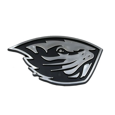 Fan Mats  LLC Oregon State Beavers Molded Chrome Emblem Chrome