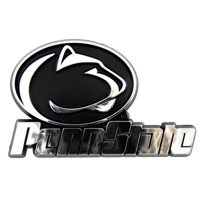 Fan Mats  LLC Penn State Nittany Lions Molded Chrome Emblem Chrome