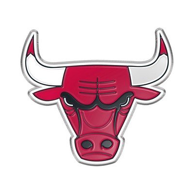 Fan Mats  LLC Chicago Bulls Embossed Color Emblem Red