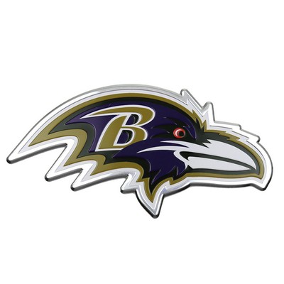 Fan Mats  LLC Baltimore Ravens Embossed Color Emblem Purple