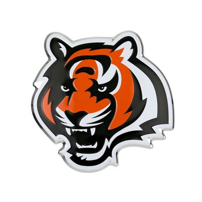 Fan Mats  LLC Cincinnati Bengals Embossed Color Emblem Orange