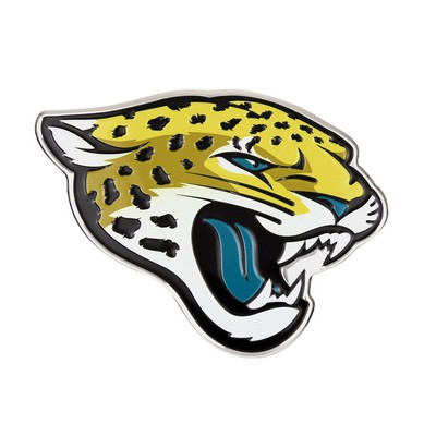 Fan Mats  LLC Jacksonville Jaguars Embossed Color Emblem Teal