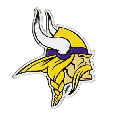 Fan Mats  LLC Minnesota Vikings Embossed Color Emblem Yellow