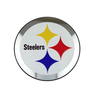 Fan Mats  LLC Pittsburgh Steelers Embossed Color Emblem Multi Color