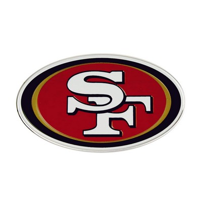 Fan Mats  LLC San Francisco 49ers Embossed Color Emblem Red