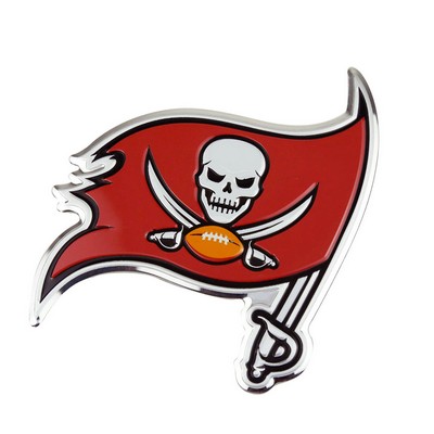 Fan Mats  LLC Tampa Bay Buccaneers Embossed Color Emblem Red