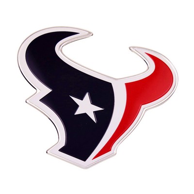 Fan Mats  LLC Houston Texans Embossed Color Emblem Navy