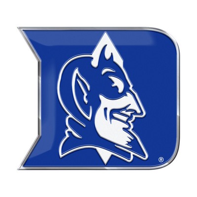 Fan Mats  LLC Duke Blue Devils Embossed Color Emblem Blue