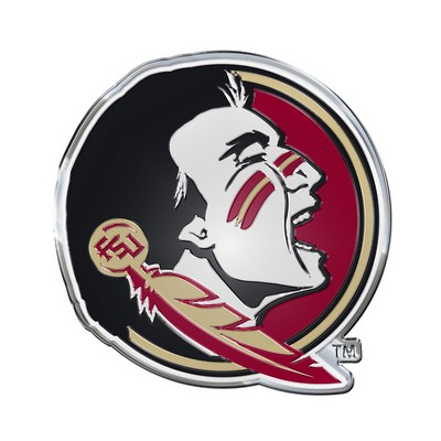 Fan Mats  LLC Florida State Seminoles Embossed Color Emblem Garnet