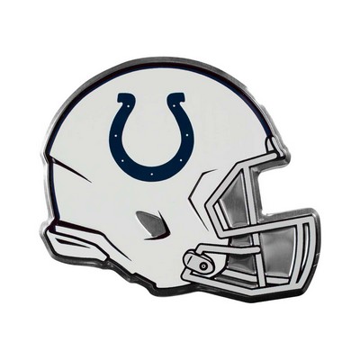 Fan Mats  LLC Indianapolis Colts Embossed Helmet Emblem Blue