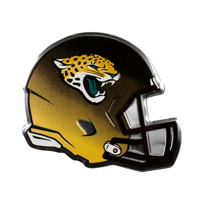 Fan Mats  LLC Jacksonville Jaguars Embossed Helmet Emblem Teal