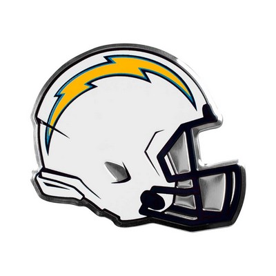 Fan Mats  LLC Los Angeles Chargers Embossed Helmet Emblem Blue, Yellow