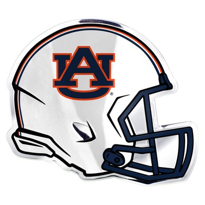 Fan Mats  LLC Auburn Tigers Embossed Helmet Emblem Blue, Orange