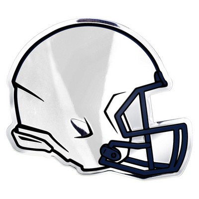 Fan Mats  LLC Penn State Nittany Lions Embossed Helmet Emblem White