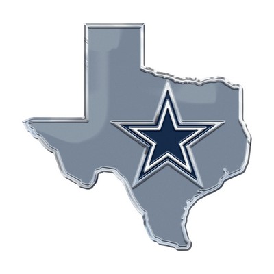 Fan Mats  LLC Dallas Cowboys Embossed State Emblem Navy