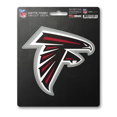 Fan Mats  LLC Atlanta Falcons Matte Decal Red & Black