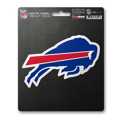 Fan Mats  LLC Buffalo Bills Matte Decal Blue & Red