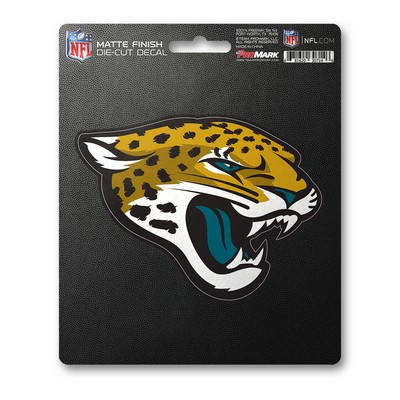 Fan Mats  LLC Jacksonville Jaguars Matte Decal Teal