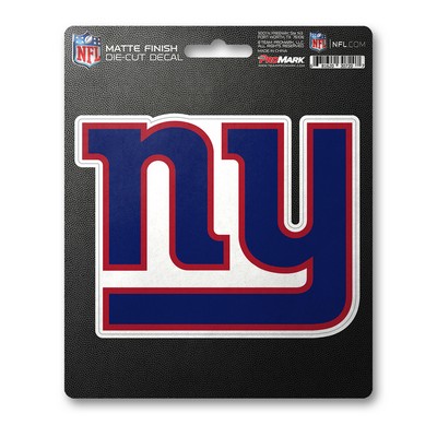 Fan Mats  LLC New York Giants Matte Decal Dark Blue