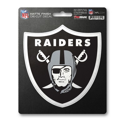 Fan Mats  LLC Las Vegas Raiders Matte Decal Black