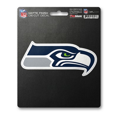 Fan Mats  LLC Seattle Seahawks Matte Decal Blue