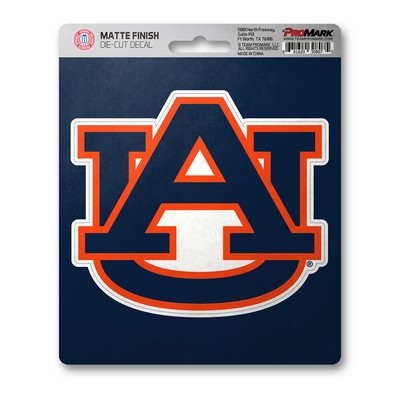 Fan Mats  LLC Auburn Tigers Matte Decal Orange