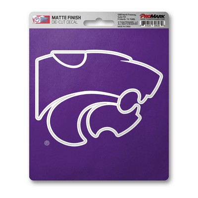 Fan Mats  LLC Kansas State Wildcats Matte Decal Purple