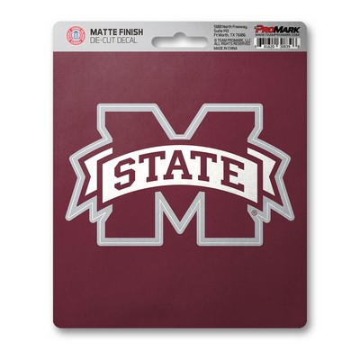 Fan Mats  LLC Mississippi State Bulldogs Matte Decal Maroon