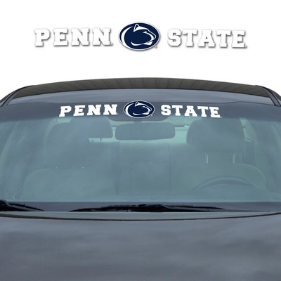 Fan Mats  LLC Penn State Nittany Lions Windshield Decal White