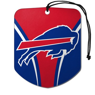 Fan Mats  LLC Buffalo Bills Air Freshener 2-pk Blue & Red