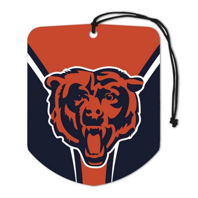 Fan Mats  LLC Chicago Bears Air Freshener 2-pk Blue & Orange