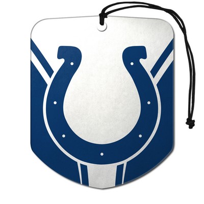 Fan Mats  LLC Indianapolis Colts Air Freshener 2-pk Blue