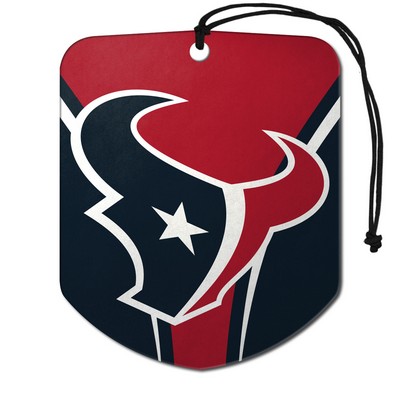 Fan Mats  LLC Houston Texans Air Freshener 2-pk Blue, Red