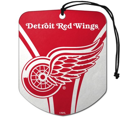 Fan Mats  LLC Detroit Red Wings Air Freshener 2-pk Red