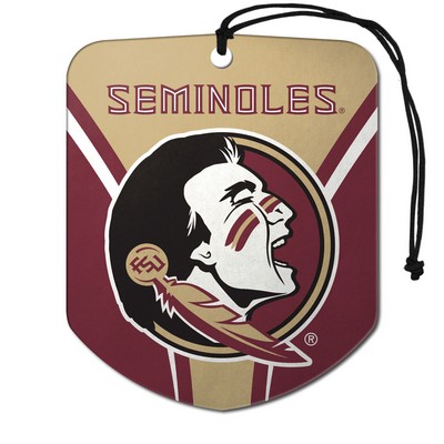 Fan Mats  LLC Florida State Seminoles Air Freshener 2-pk Garnet