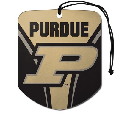 Fan Mats  LLC Purdue Boilermakers Air Freshener 2-pk Gold & Black